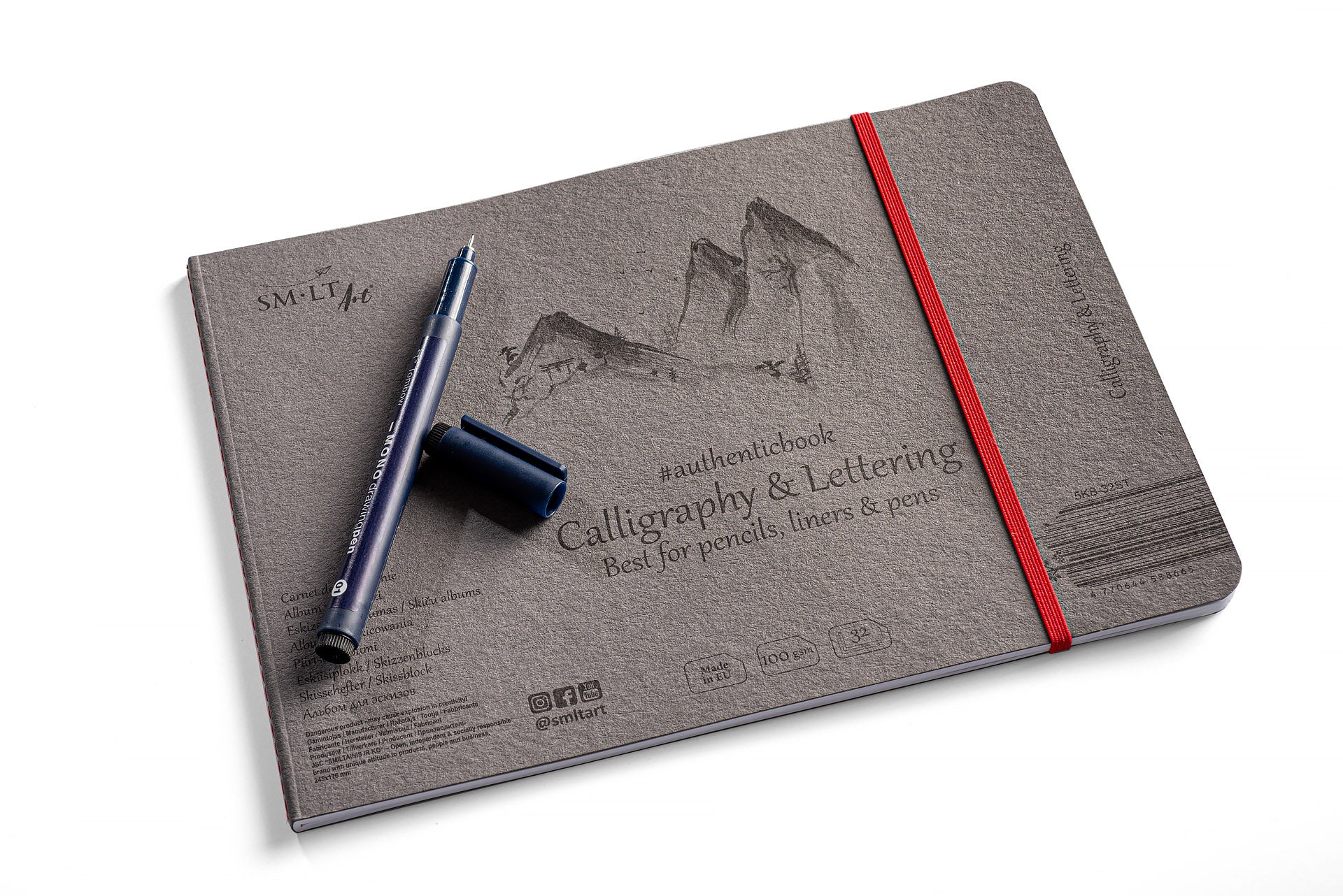 SM•LT #authenticbook Calligraphy & Lettering Album – 9" x 7"