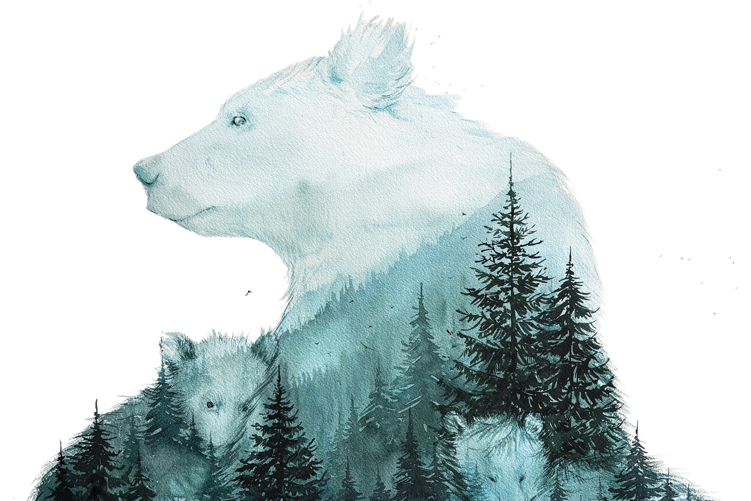 Watercolour as Wild and Unpredictable as Nature – Elena Markelova