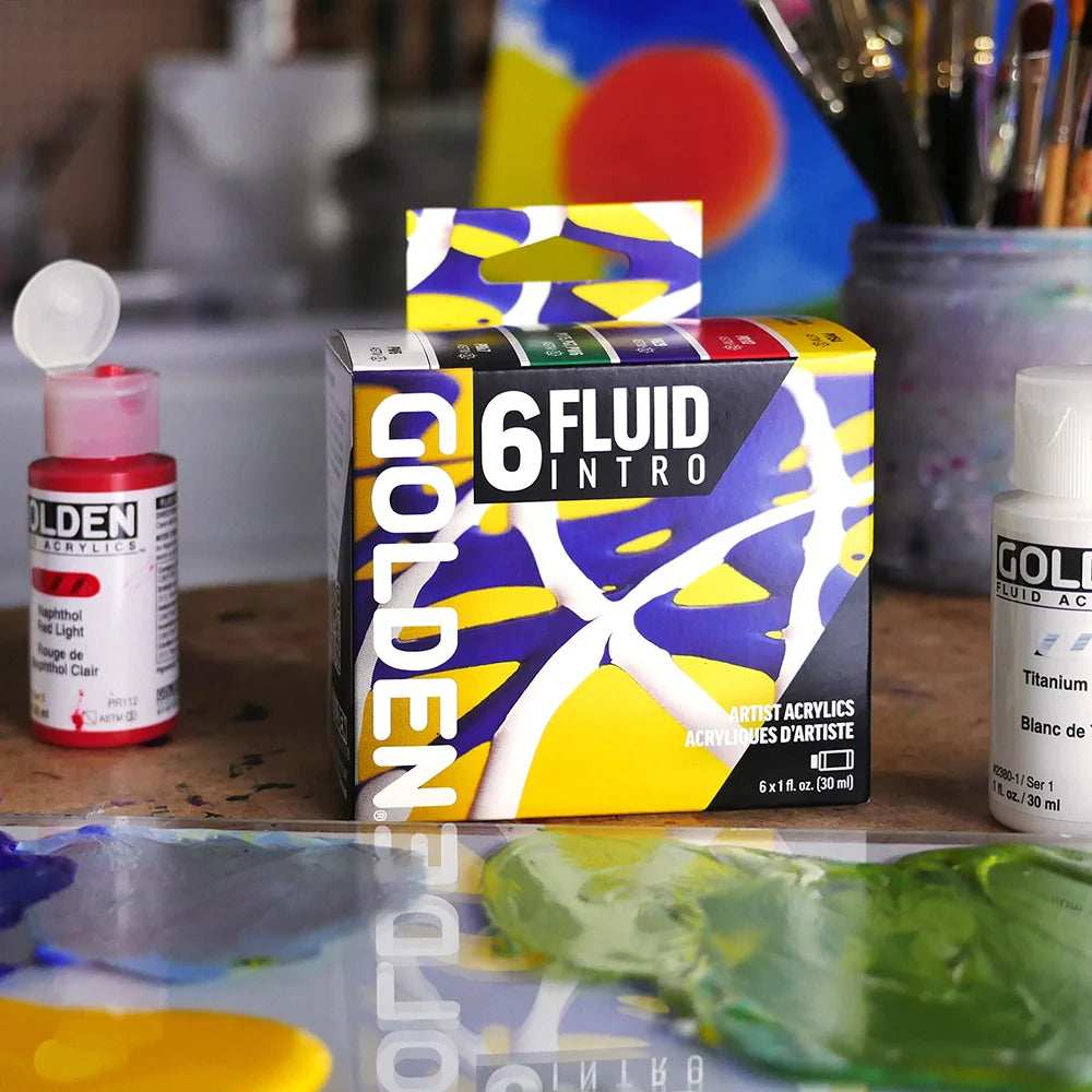 GOLDEN Fluid Acrylics - Sets
