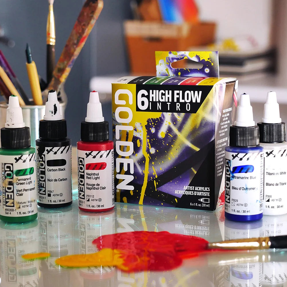 GOLDEN High Flow Acrylic - sets