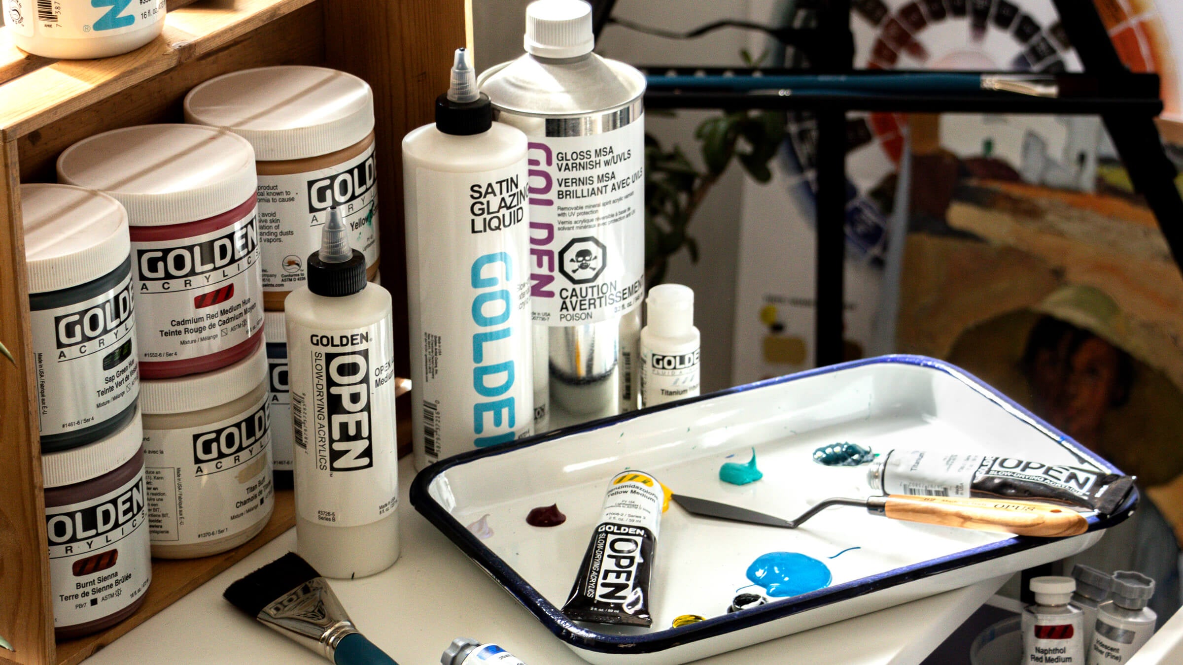 GOLDEN Artist Colors