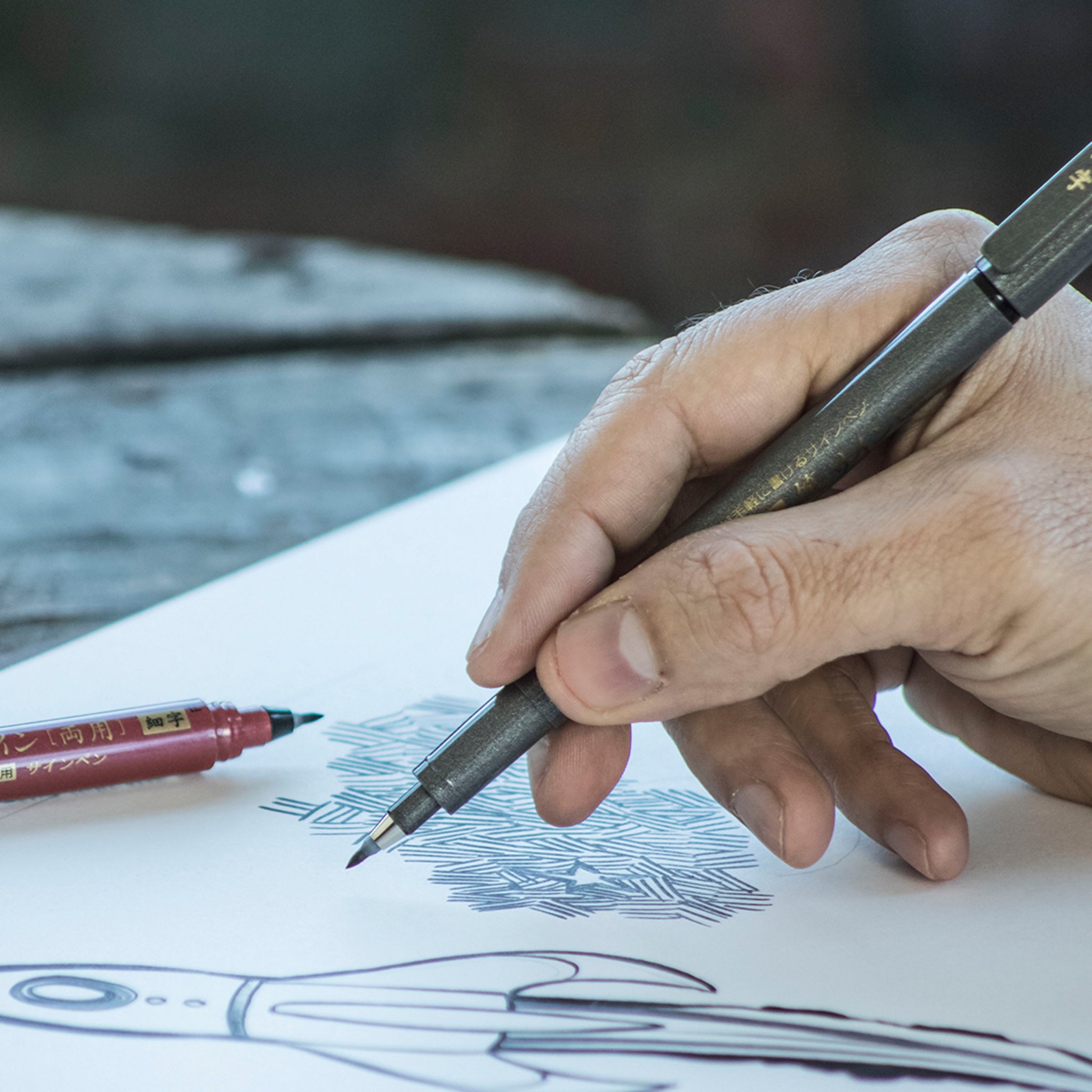 Zebra Zensations Brush Pens Set of 6