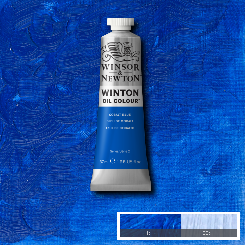 Winton Oil Colours - Black or Grey or Blue