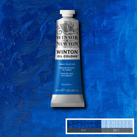 Winton Oil Colours - Black or Grey or Blue