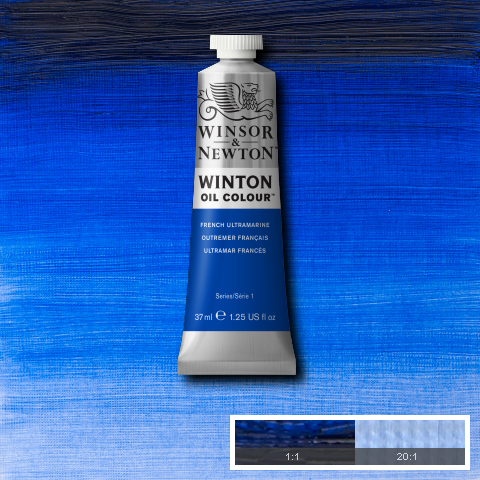 Winton Oil Colours - Black or Grey or Blue