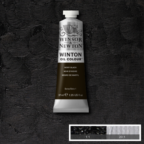 Winton Oil Colours - Black or Grey or Blue