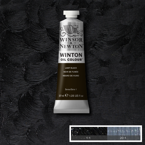 Winton Oil Colours - Black or Grey or Blue