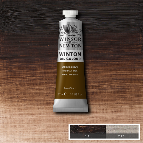 Winton Oil Colours - Brown or Green