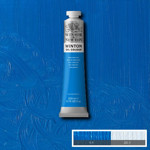Winton Oil Colours - Black or Grey or Blue