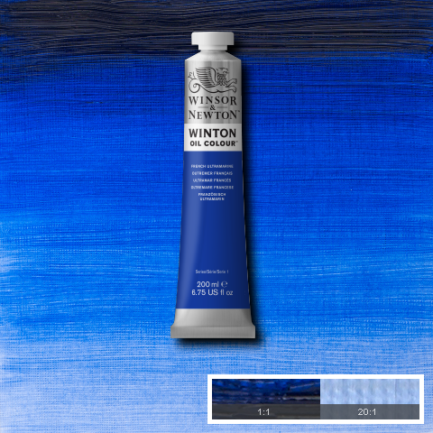 Winton Oil Colours - Black or Grey or Blue