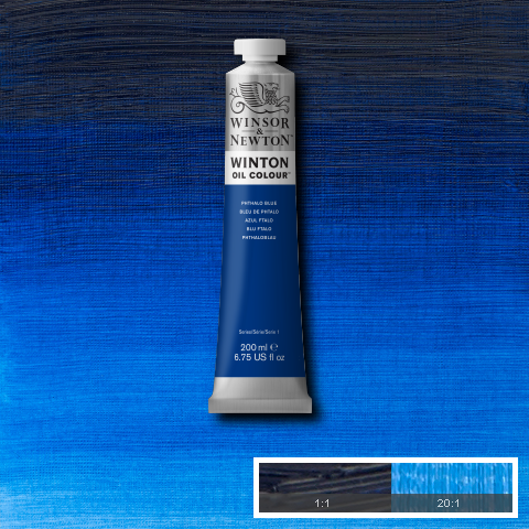 Winton Oil Colours - Black or Grey or Blue