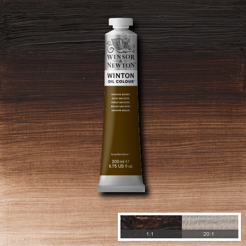 Winton Oil Colours - Brown or Green