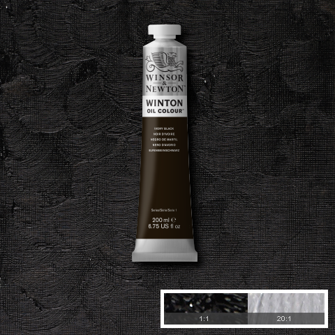 Winton Oil Colours - Black or Grey or Blue