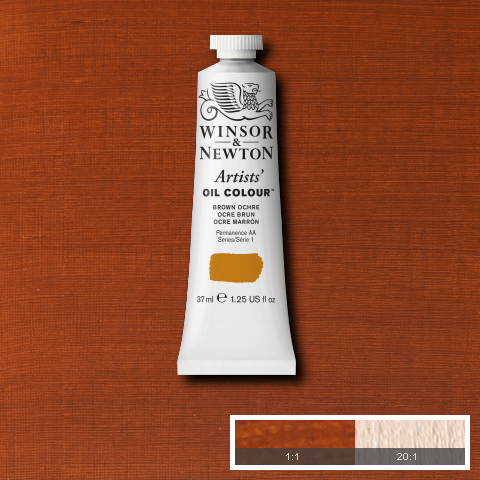 Winsor & Newton Artists' Oil Colours - Brown or Green