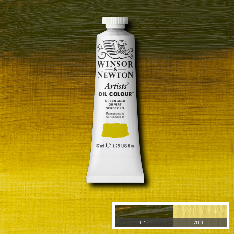 Winsor & Newton Artists' Oil Colours - Brown or Green