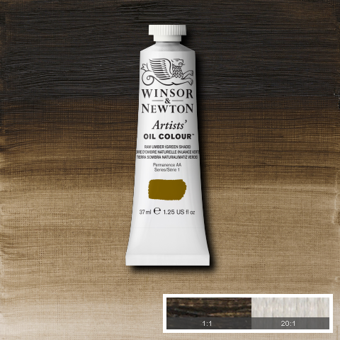 Winsor & Newton Artists' Oil Colours - Brown or Green