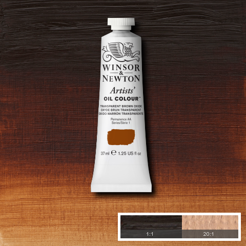Winsor & Newton Artists' Oil Colours - Brown or Green