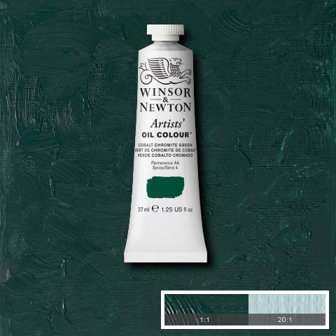 Winsor & Newton Artists' Oil Colours - Brown or Green