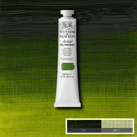 Winsor & Newton Artists' Oil Colours - Brown or Green