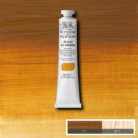 Winsor & Newton Artists' Oil Colours - Brown or Green