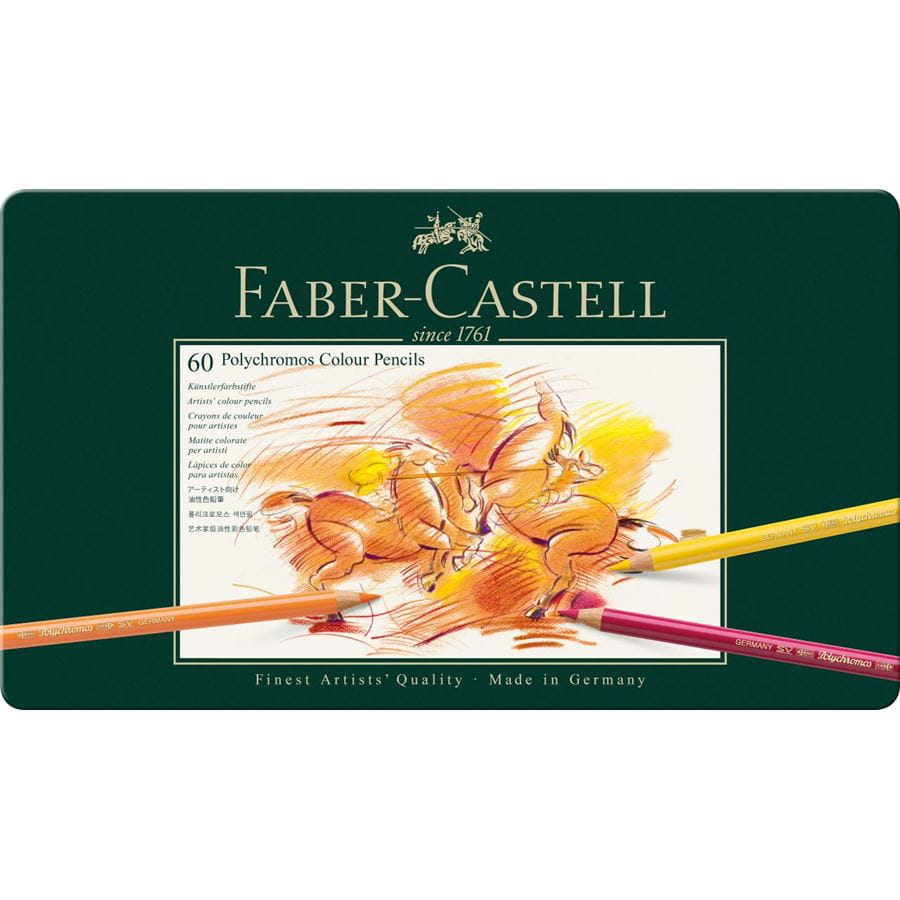 Faber-Castell Polychromos Coloured Pencil Set of 60
