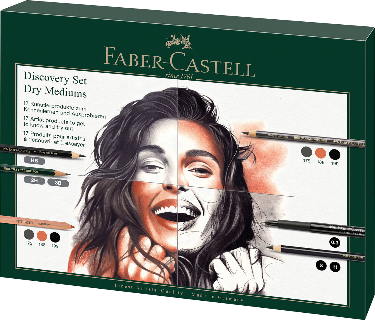 Faber-Castell Discovery Set - Dry Art Materials
