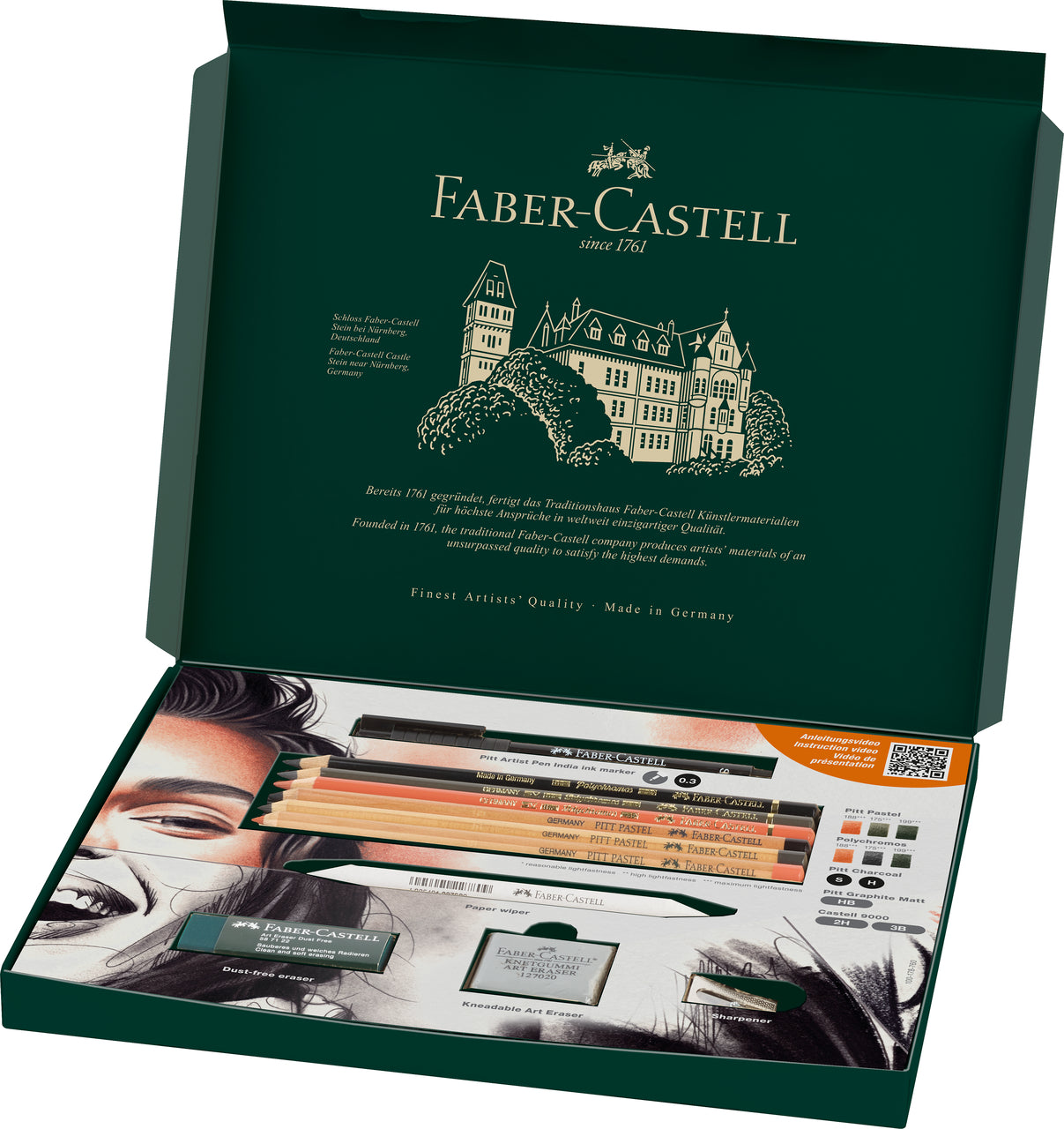 Faber-Castell Discovery Set - Dry Art Materials