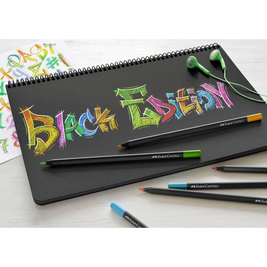 Faber-Castell Black Edition Colour Pencil Set of 12