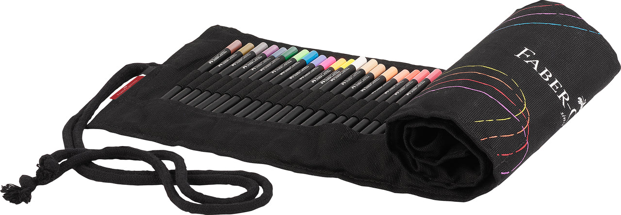 Faber-Castell Black Edition Colour Pencil Set 72 with Roll