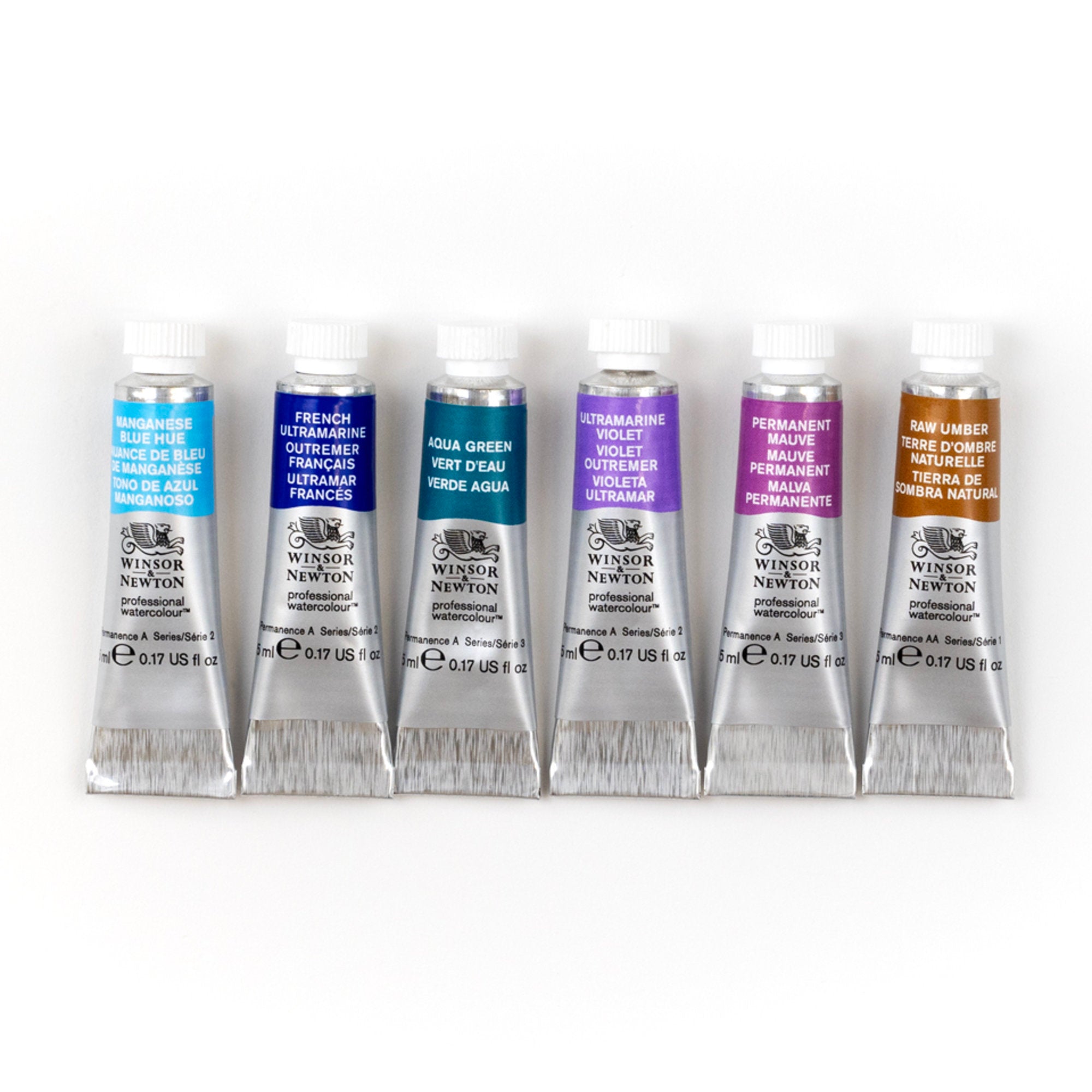 Winsor & Newton Professional Watercolour Set of 6 Granulating Colour Tubes