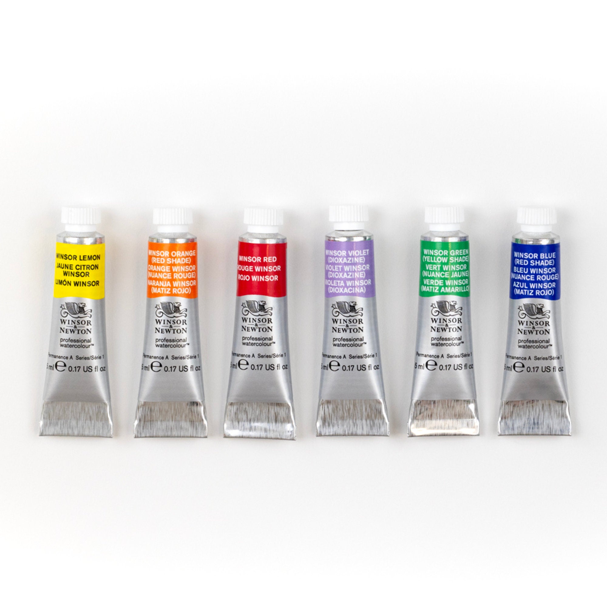 Winsor & Newton Professional Watercolour Set of 6 Winsor Colour Tubes