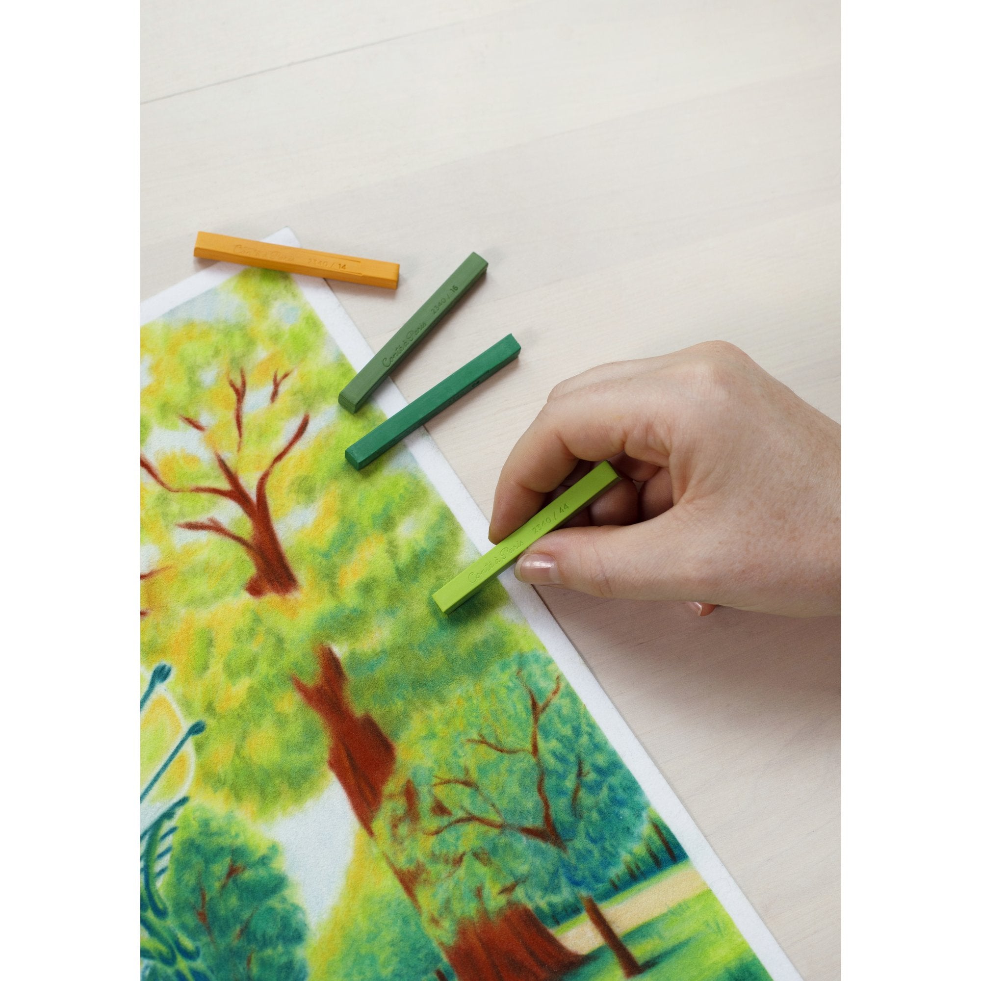 Conté à Paris - Colour Pastel Carrés