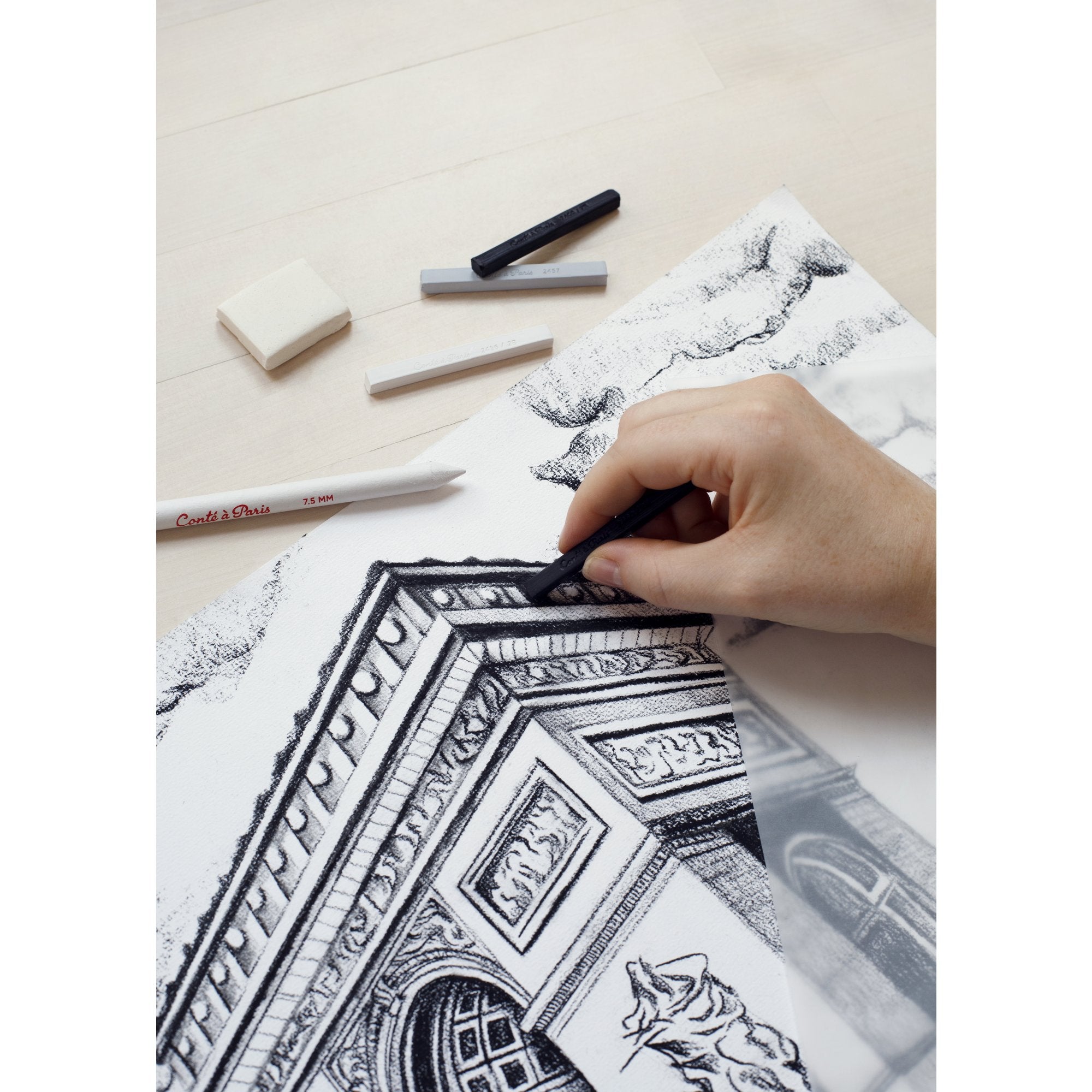 Conté à Paris Sketching Pastel Carrés