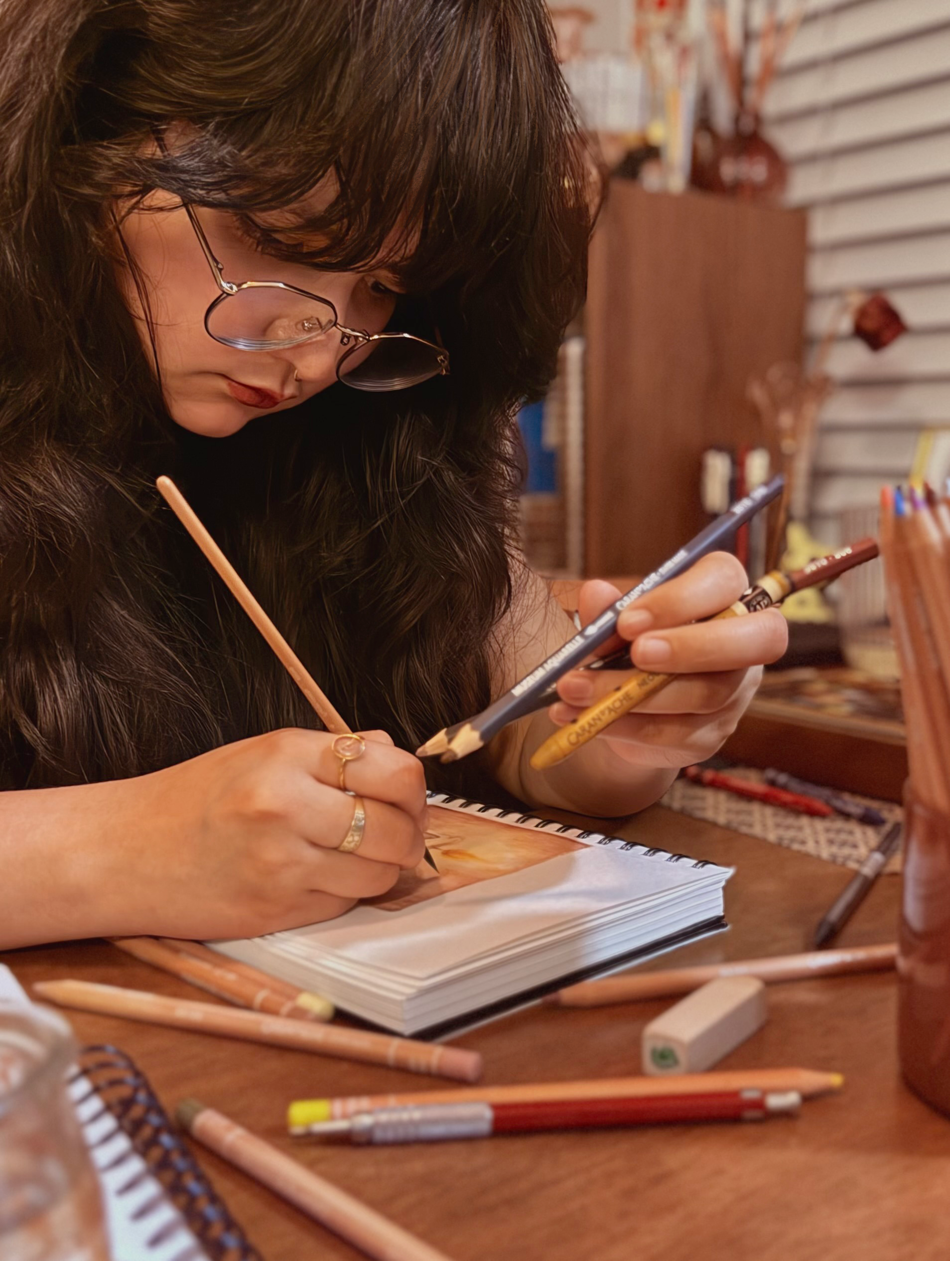 Discover Caran d'Ache with Poli Garrido!