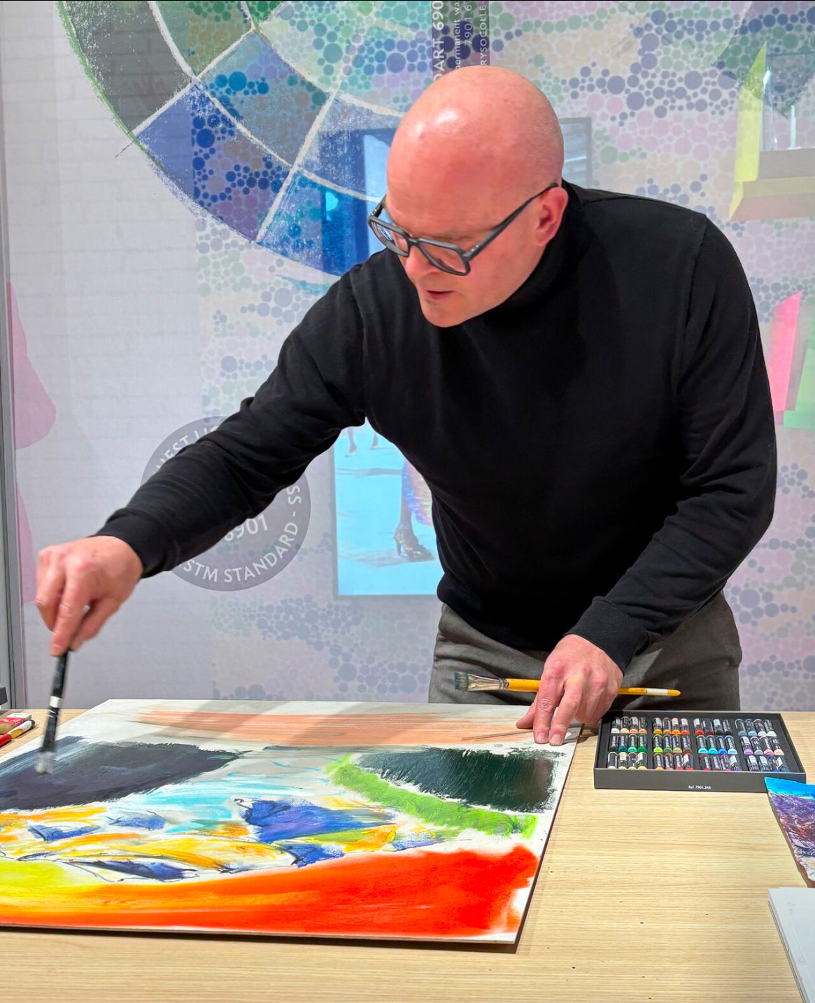 Caran d’Ache Watersoluble Materials with Adrian Weber