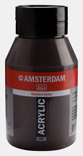 Amsterdam Acrylic Paint (Special Order) Vandyke Brown 1L
