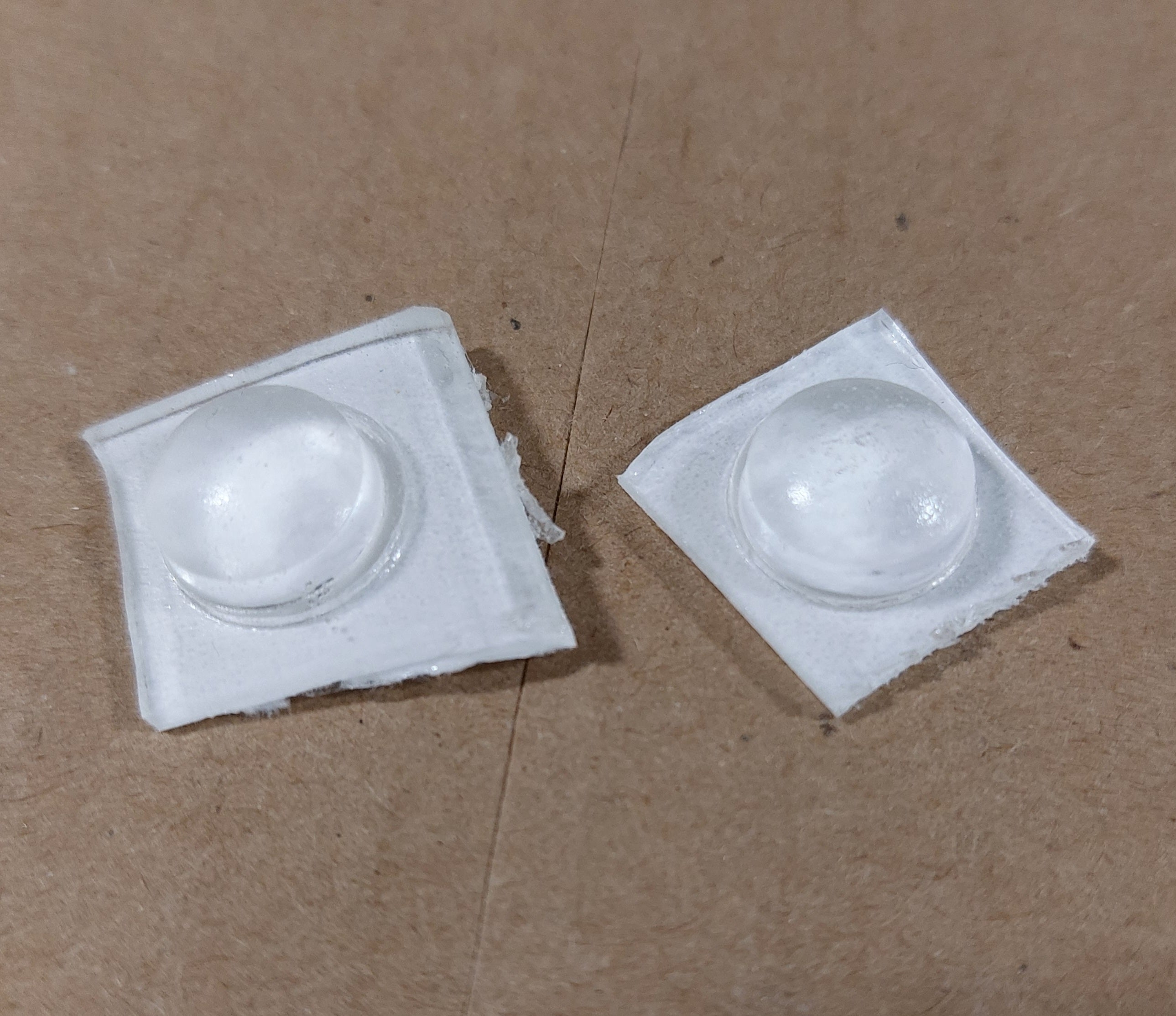 AMS Hardware Round Bumpers - Clear Urethane - Single