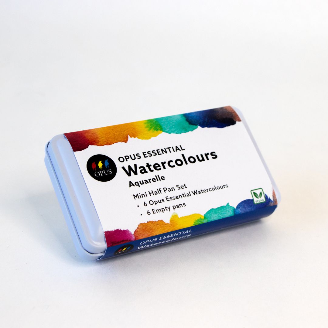Opus Essential Watercolours Mini 2025 Tin Set of 6