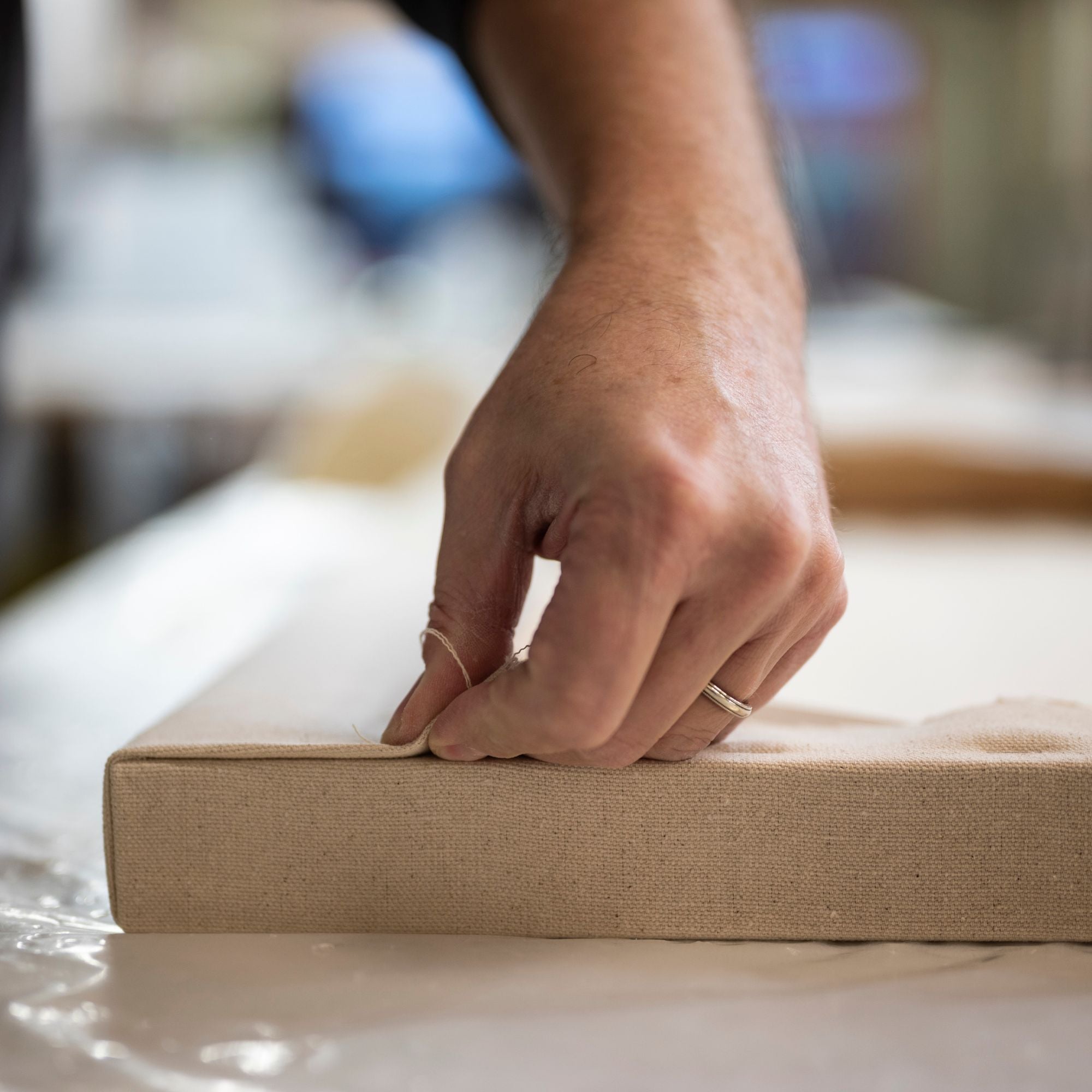 Opus Finest Stretched Raw Canvas #10 Duck