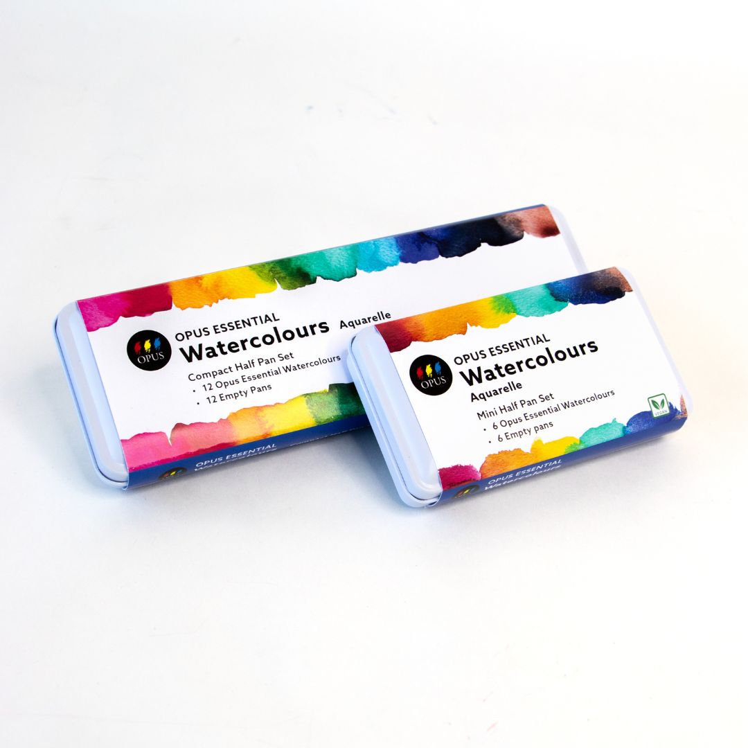 Opus Essential Watercolours Mini 2025 Tin Set of 6