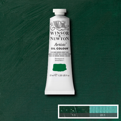 Winsor & Newton Artists' Oil Colours - Brown or Green