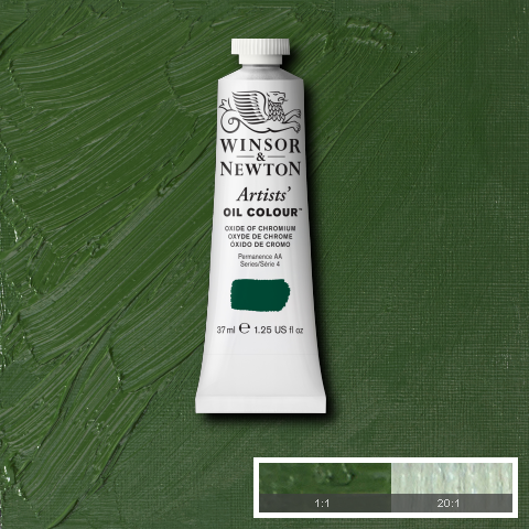 Winsor & Newton Artists' Oil Colours - Brown or Green