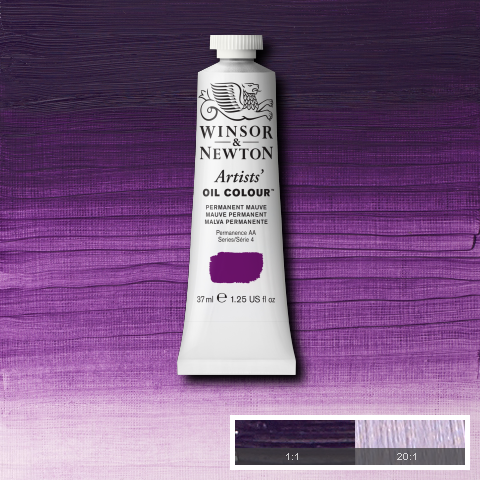 Winsor & Newton Artists' Oil Colours - Orange or Red or Purple