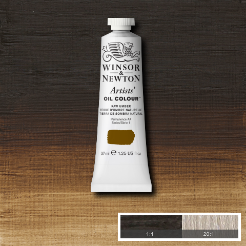 Winsor & Newton Artists' Oil Colours - Brown or Green