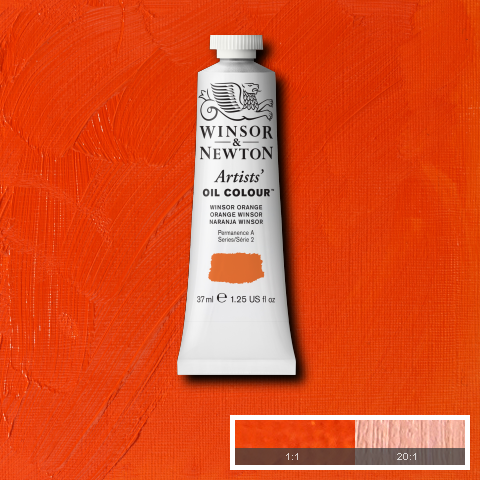 Winsor & Newton Artists' Oil Colours - Orange or Red or Purple