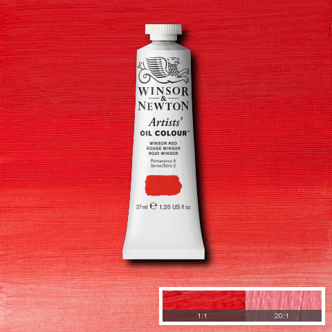 Winsor & Newton Artists' Oil Colours - Orange or Red or Purple