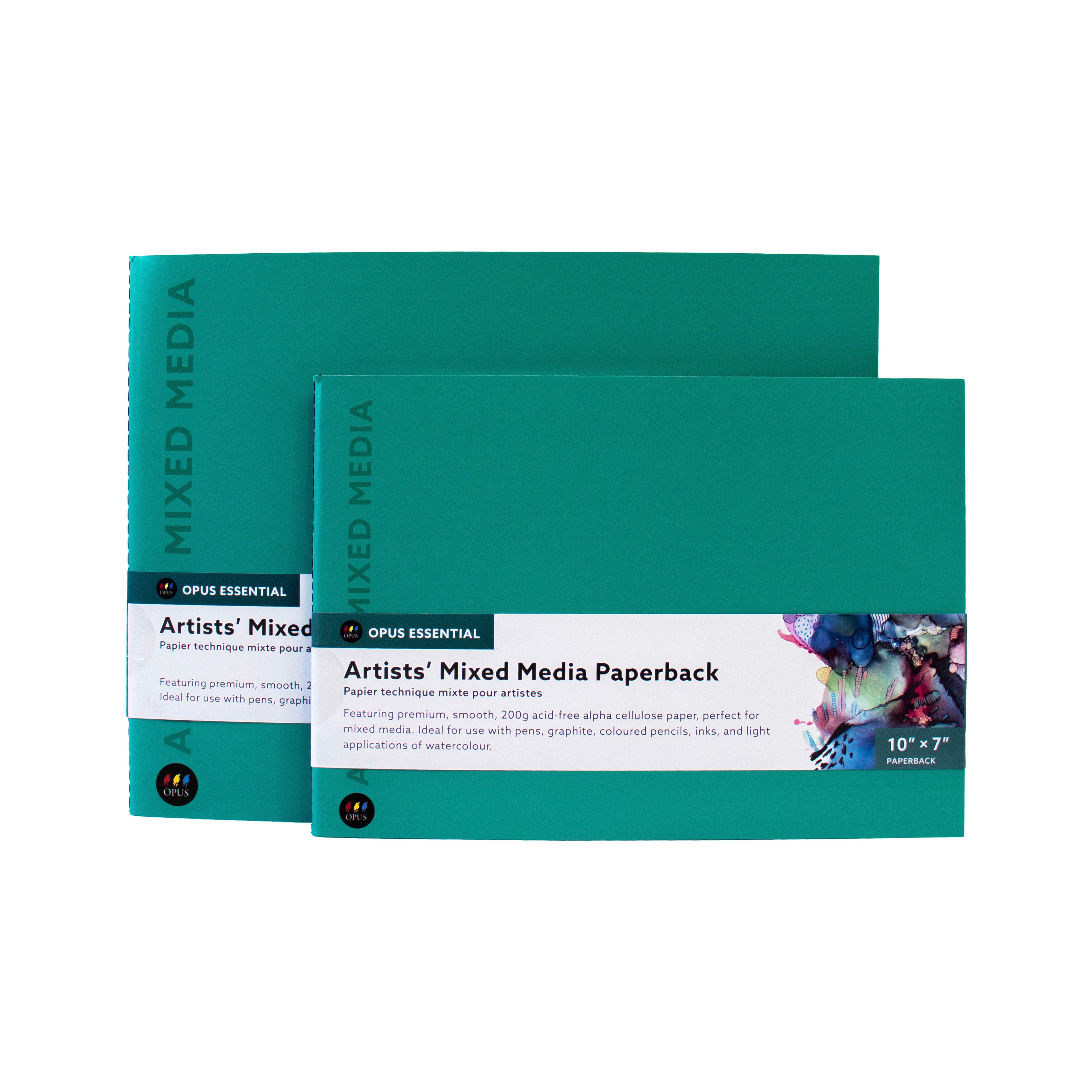 Opus Essential Artists' Mixed Media Paperback Book (Landscape)