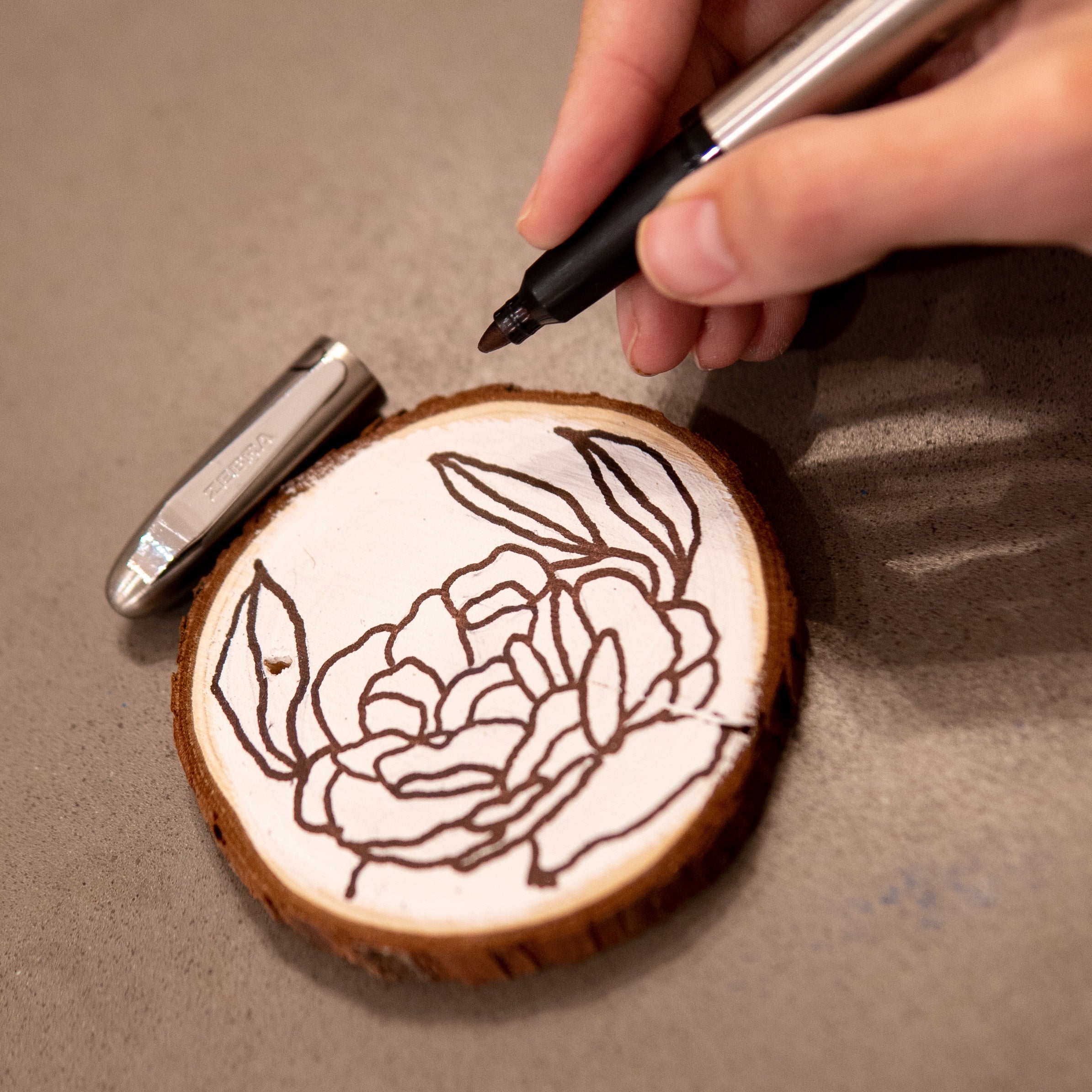 Zebra PM-701 Steel Marker Black