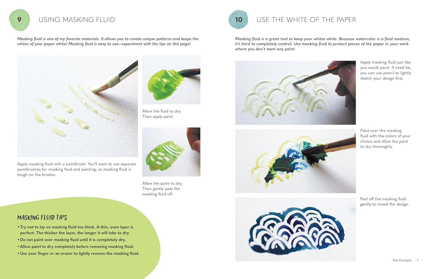 Pocket Prompts Watercolor: Tips & Techniques to Inspire Your Practice by Kristin Van Leuven