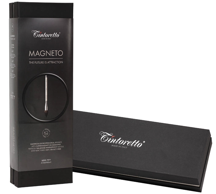 Tintoretto Magneto Watercolour Brush Gift Set (Sizes 0, 4, 8)